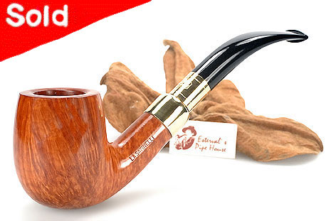 La Savinelli Giubileo DOro 606 Spigot 750er Gold 6mm Filter